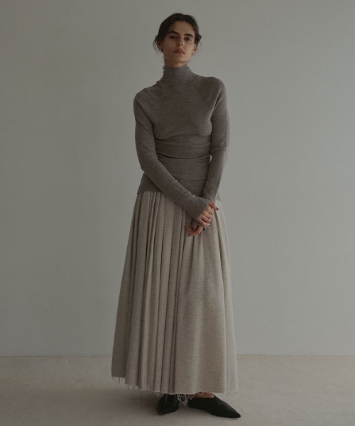 ETRE TOKYO（エトレトウキョウ） スカート ダブルクロスボリューム