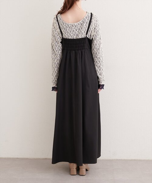 natural couture ワンピース タックキャミワンピース : ZOZOTOWN Yahoo 
