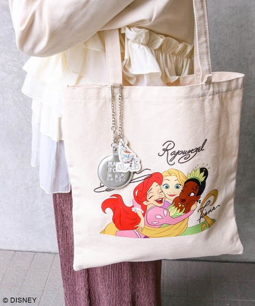 Disney（ディズニー） トートバッグ ディズニープリンセス/キャンバス 