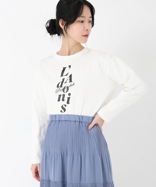 完売☆ストロベリーフィールズ☆レーヌ天竺 カットソー☆ネイビー STRAWBERRY-FIELDS（ストロベリーフィールズ） tシャツ ファンク