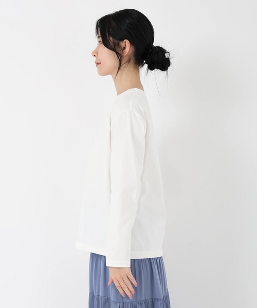 完売☆ストロベリーフィールズ☆レーヌ天竺 カットソー☆ネイビー STRAWBERRY-FIELDS（ストロベリーフィールズ） tシャツ ファンク