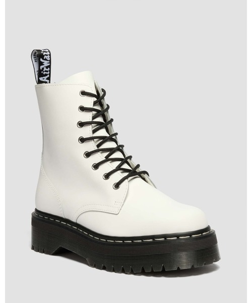 Dr.Martens ブーツ 約25cm ホワイトWhite Dr.Martens（ドクターマーチン） ブーツ JADON ホワイトステッチ 8