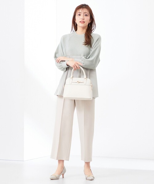 「ANY SIS」 長袖ニット 2 ピンク レディース_画像3