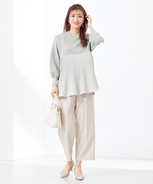 「ANY SIS」 長袖ニット 2 ピンク レディース_画像6