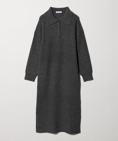 A DAY IN THE LIFE ワンピース ニット ポロワンピース : ZOZOTOWN