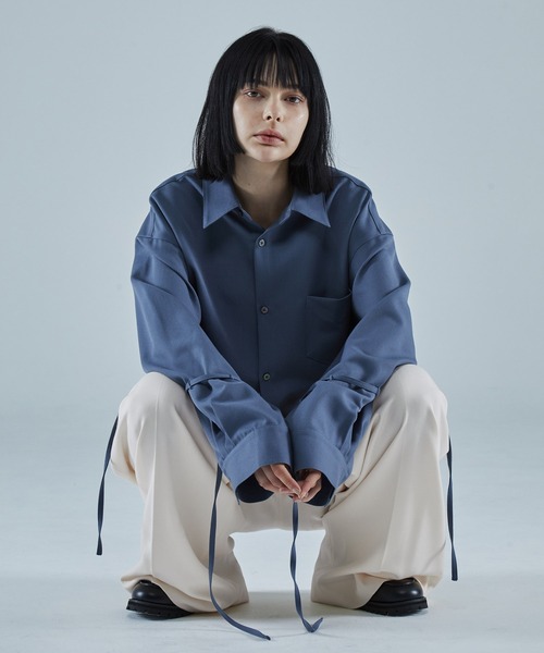 「VELNUS」 スラックス S チャコールグレー メンズ_画像7