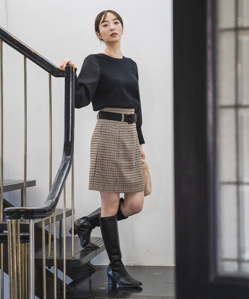 「Andemiu」 ニットカーディガン FREE ホワイト レディース_画像6