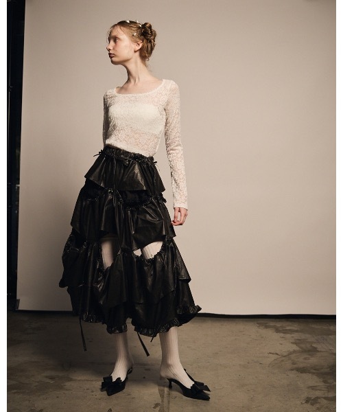 lilLilly（リルリリー） スカート 3wayマルチロングスカート