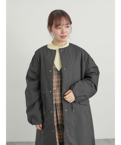 Samansa Mos2（サマンサモスモス） コート アウター 中綿ロングコート