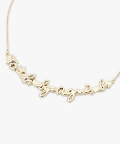 To b. by agnes ネックレス ロゴ レディース : ZOZOTOWN Yahoo!店