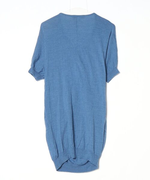「PAUL&JOE SISTER」 ニットワンピース 1 ブルー レディース_画像2
