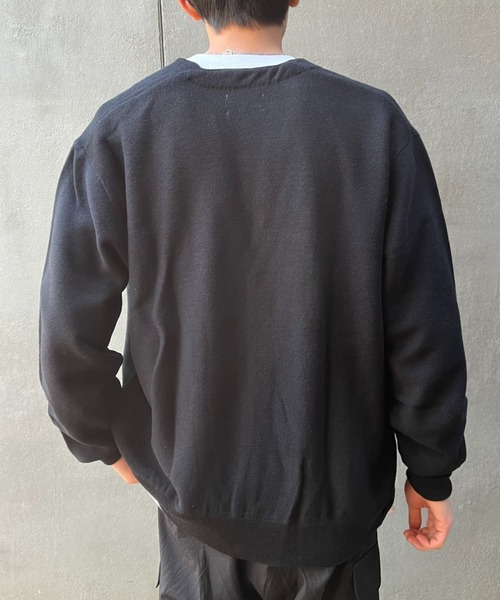 「PENNEYS」 ニットカーディガン LARGE ピンク レディース_画像4