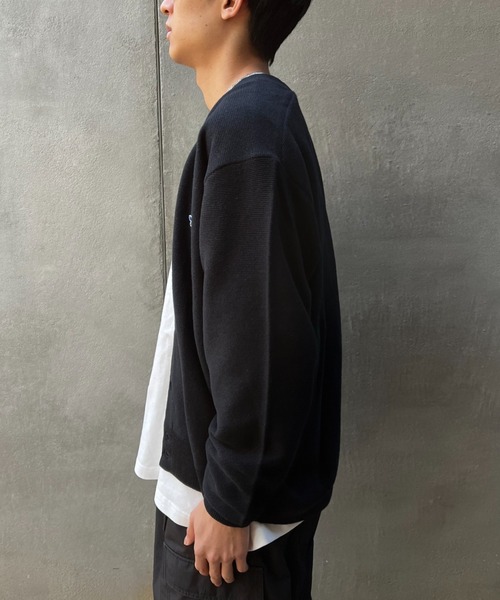 「PENNEYS」 ニットカーディガン LARGE ピンク レディース_画像6