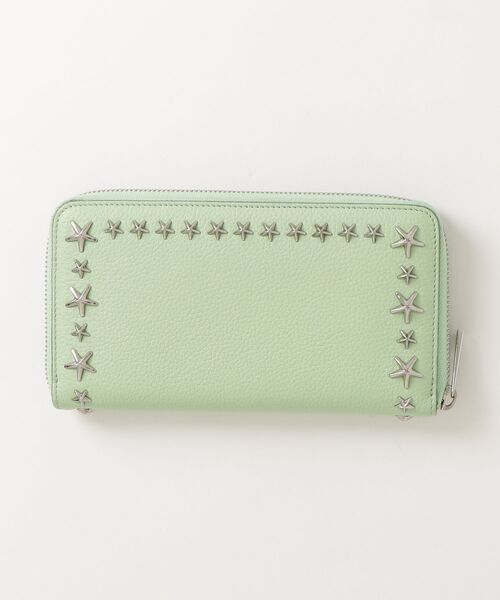 ジミーチュウ JIMMY CHOO 三つ折り財布 オリーブグリーン　美品 ジミーチュウ JIMMY CHOO 三つ折り財布 オリーブグリーン 美品 JIMMY