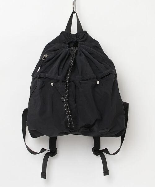 niko and…（ニコアンド） ワンポイントリュック - ブラック レディース