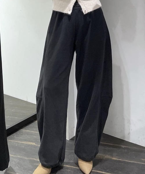MOUSSY（マウジー） ワイドパンツ スウェットパンツ ジャージ 「EC限定