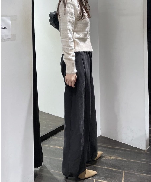 MOUSSY（マウジー） ワイドパンツ スウェットパンツ ジャージ 「EC限定