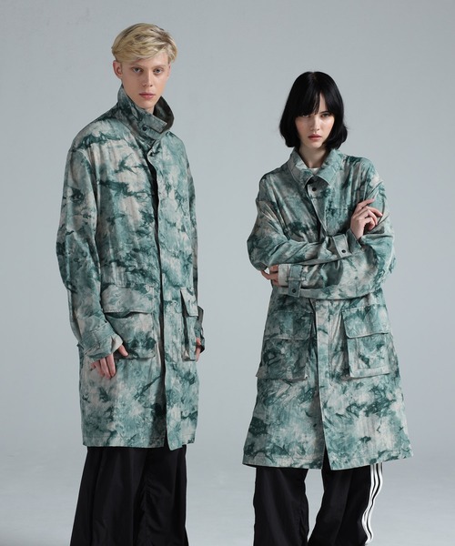 Y-3 ブルゾン アウター AOP HOODED PARKA メンズ レディース