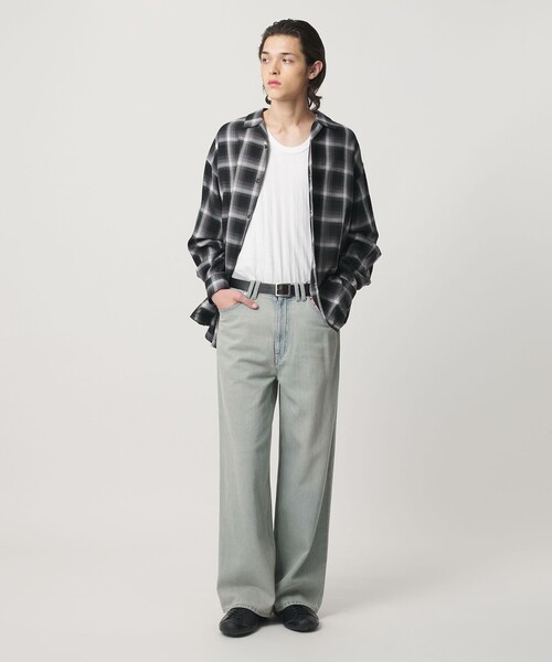 monkey time BEAUTY＆YOUTH UNITED ARROWS シャツ コットン レーヨン