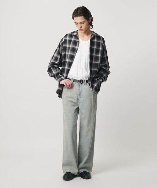 monkey time BEAUTY＆YOUTH UNITED ARROWS シャツ コットン レーヨン