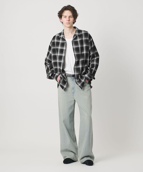 monkey time BEAUTY＆YOUTH UNITED ARROWS シャツ コットン レーヨン
