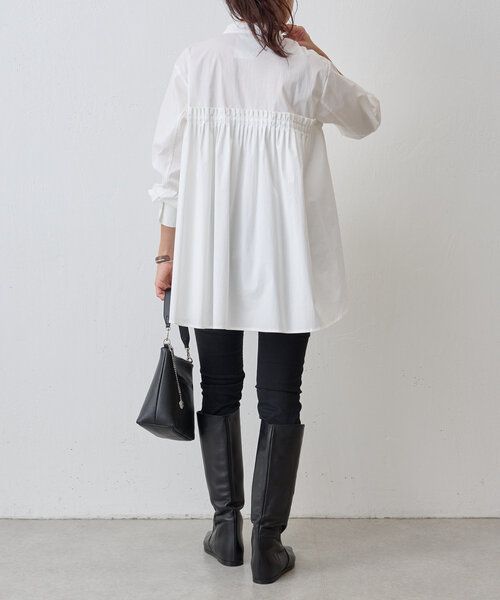 BEARDSLEY」 長袖ブラウス FREE ホワイト レディース BEARDSLEY 