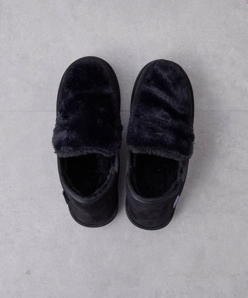 「ear PAPILLONNER」 スリッポン MEDIUM ブラック レディース_画像2