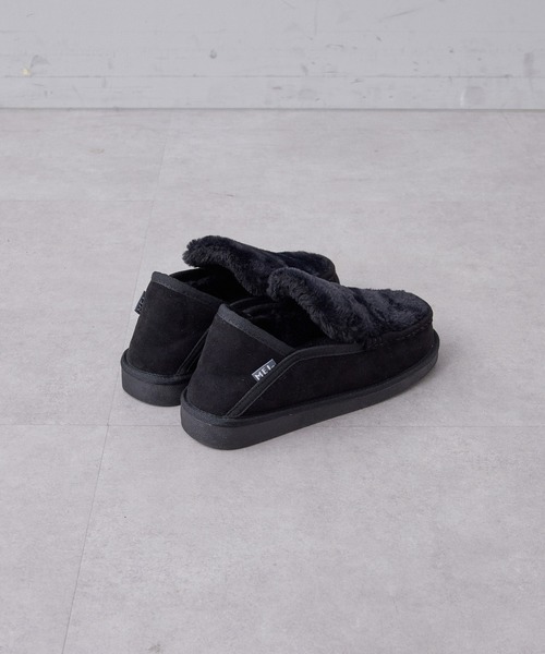 「ear PAPILLONNER」 スリッポン MEDIUM ブラック レディース_画像4