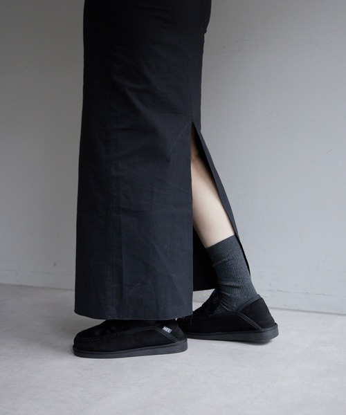 「ear PAPILLONNER」 スリッポン MEDIUM ブラック レディース_画像9