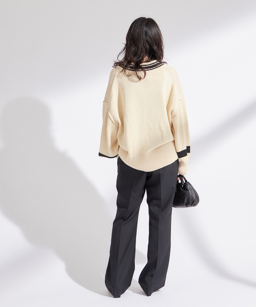 「journal standard L'essage」 スラックス 36 グレー レディース_画像5