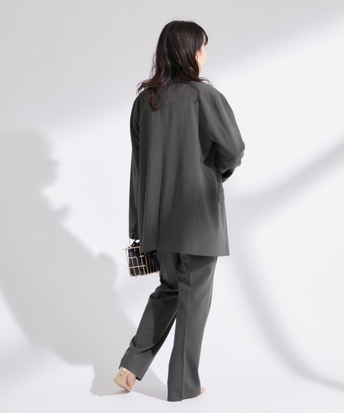 「journal standard L'essage」 スラックス 36 グレー レディース_画像9