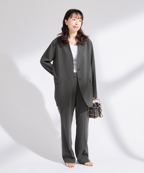 「journal standard L'essage」 スラックス 36 グレー レディース_画像10