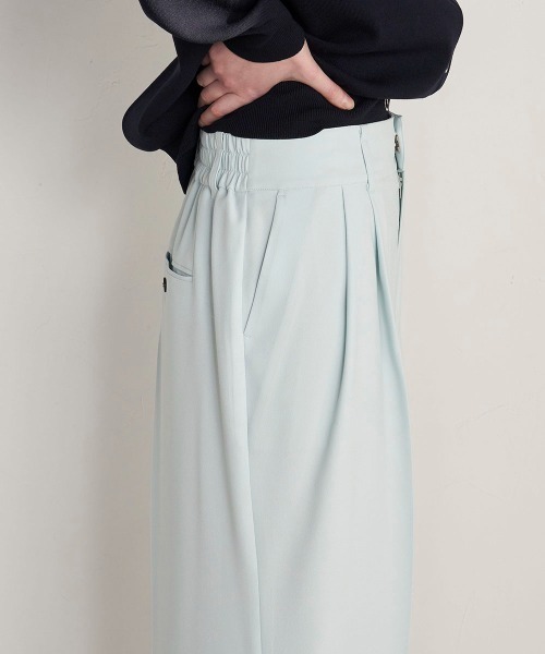 「la.f…」 パンツ 7号 ネイビー レディース_画像6