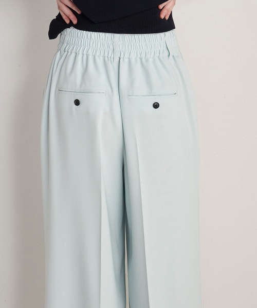 「la.f…」 パンツ 7号 ネイビー レディース_画像8