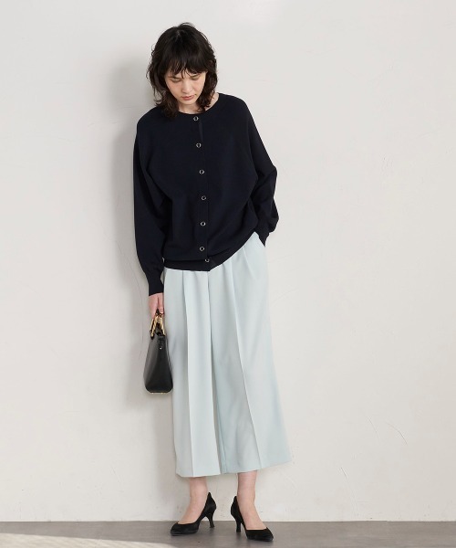 「la.f…」 パンツ 7号 ネイビー レディース_画像9