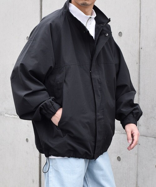 HINSON ブルゾン「SHIPS anyコラボ」 LARGE ブラック メンズ HINSON ブルゾン「SHIPS anyコラボ」 LARGE ブラック メンズ