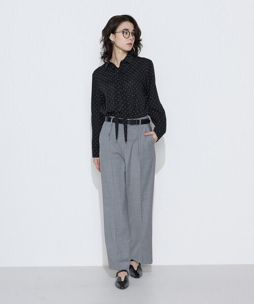 COMME CA（コムサ） パンツ 「セットアップ対応」ストレッチトロ