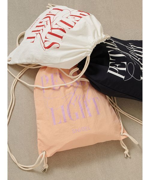 SNIDEL（スナイデル） デイバック リュック タイプナップサック