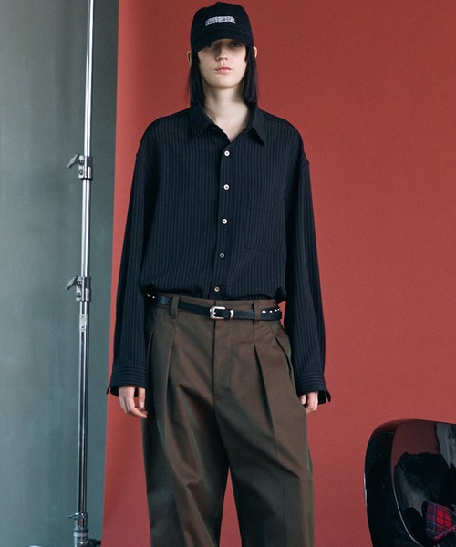 MAISON SPECIAL（メゾンスペシャル） シャツ 「UNISEX」Frieren Stripe