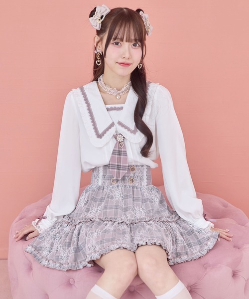 ROJITA（ロジータ） ブラウス シャツ 「セットアップ対応」セーラー風