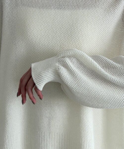 Loungedress（ラウンジドレス） ニット セーター 2WAYギマコットン