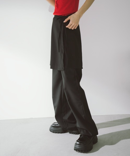 「duei」 スラックス FREE ブラック レディース_画像4