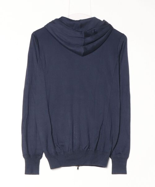「5351 POUR LES HOMMES」 ジップアップパーカー 1 ネイビー メンズの画像