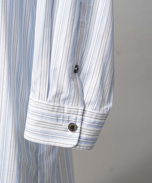 「MAISON SPECIAL」 長袖シャツ 1 グレー メンズの画像