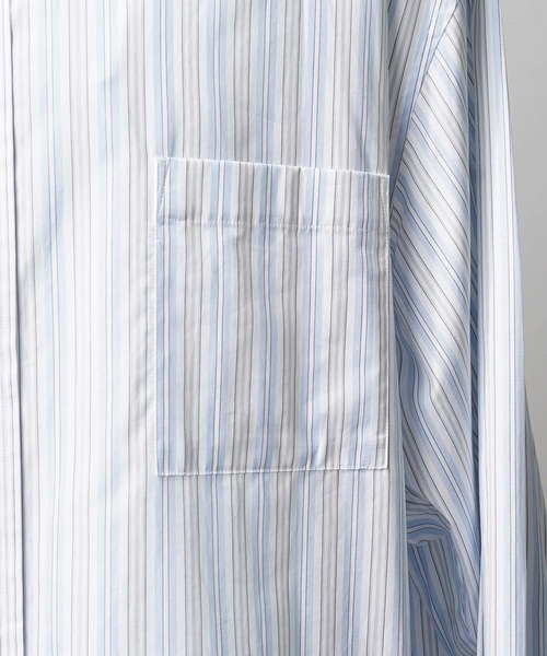「MAISON SPECIAL」 長袖シャツ 1 グレー メンズの画像