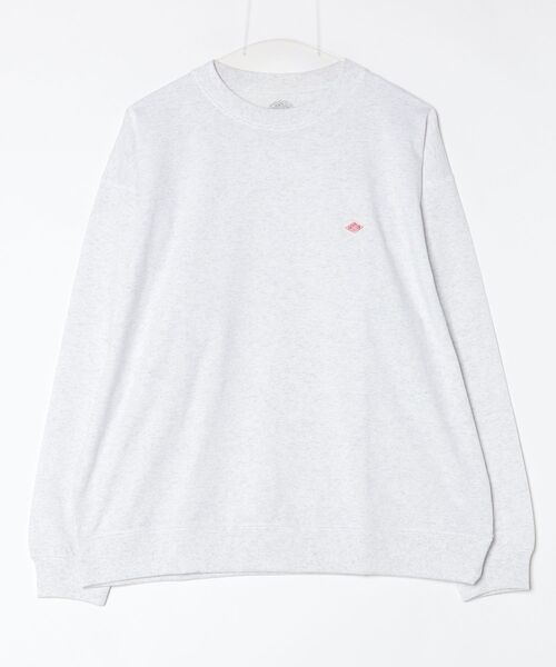 Danton（ダントン） 長袖Tシャツ X-LARGE ライトグレー メンズ