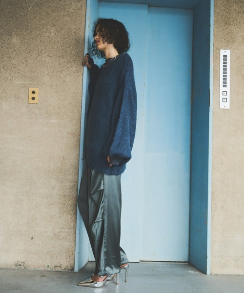 「AIC.」 カーゴパンツ FREE ネイビー レディース_画像4