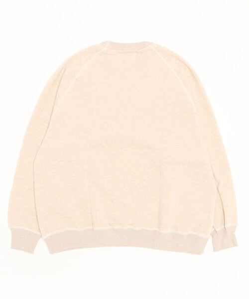 「yoko sakamoto」 スウェットカットソー LARGE グレイッシュベージュ メンズ_画像2