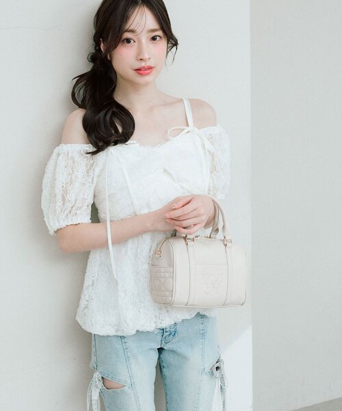 OLIVE des OLIVE（オリーブデオリーブ） ボストンバッグ Aimerianejoie