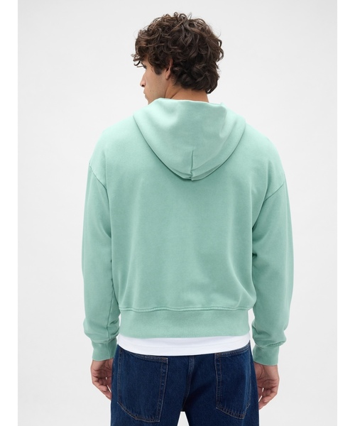GAP（ギャップ） ジップアップパーカー L ネイビー メンズ : ZOZOTOWN